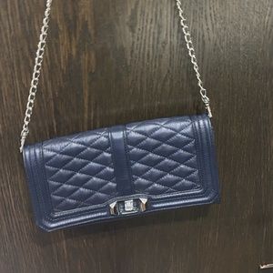 Rebecca Minkoff Chevron Quilted Love Crossbody
